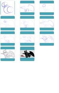 How to Draw How to Train Your Dragon скриншот 9