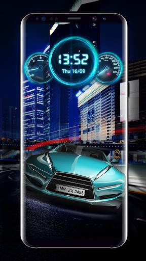 Car Dashboard Live Wallpaper 2018 screenshot 3