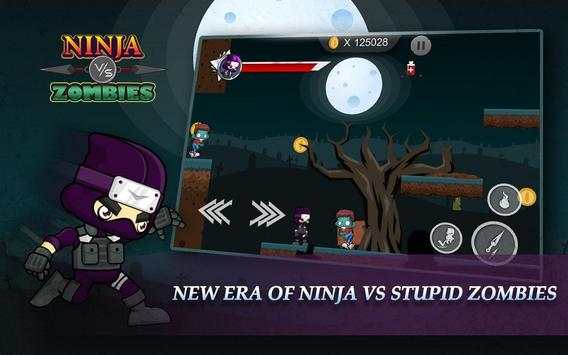 Ninja Vs Stupid Zombies screenshot 1