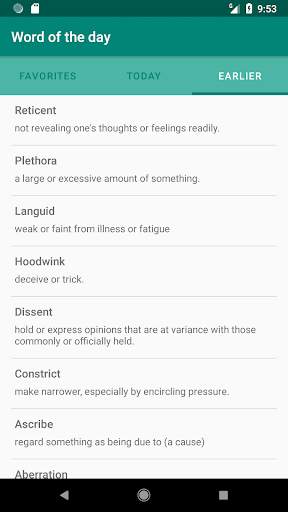 Word of the Day - An English Vocabulary Builder screenshot 2