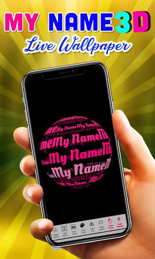 3D My Name Live Wallpaper screenshot 2