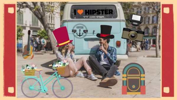 Hipster Sticker Photo Effects screenshot 3