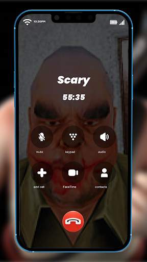 Scary Meat Fake Call Video screenshot 2