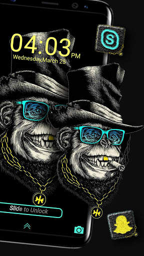 Monkey Swag Launcher Theme screenshot 4