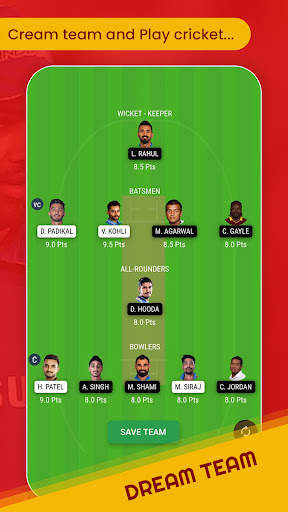 11 – Fantasy Cricket Team screenshot 1