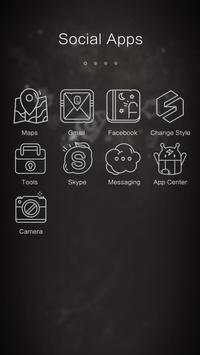 Powder GO Launcher Theme screenshot 3
