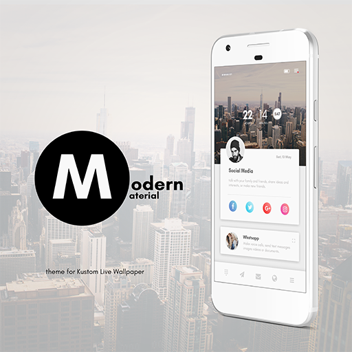 Modern Material Theme for KLWP icon