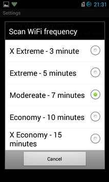 Favorites Wifi - battery save screenshot 5