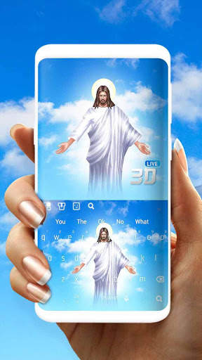Live 3D Jesus Christ Keyboard screenshot 2