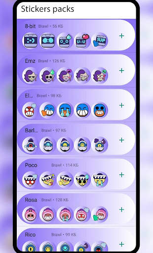 Brawl Stars Stickers For Whats screenshot 1