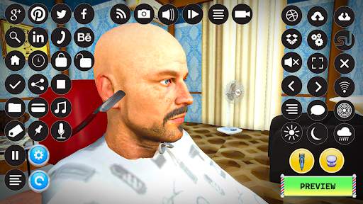 Barber Shop Hair Cut Sim Games screenshot 4