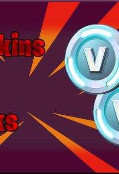 V Bucks & Skins Free V.2.0 2019 screenshot 2