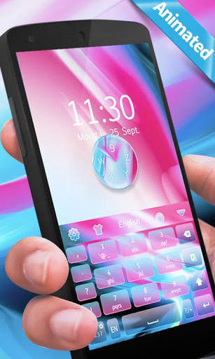 Animated Theme GO Keyboard for iPhone  X screenshot 6