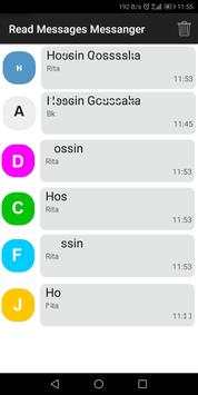 Messenger No last seen & Read Removed Messages screenshot 2