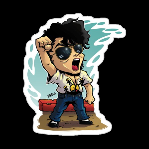 Michael Jackson Aufkleber für WhatsApp icon
