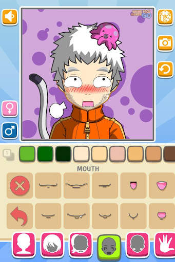 Anime Face Maker GO FREE screenshot 9