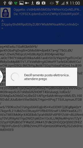 Mail1Click- Posta Cifrata screenshot 3