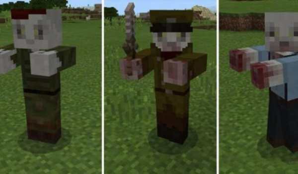 Zombie  Attack mod for MCPE screenshot 1