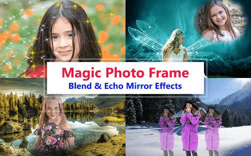 Magic Photo Frame, Blend & Echo Mirror Effects screenshot 1