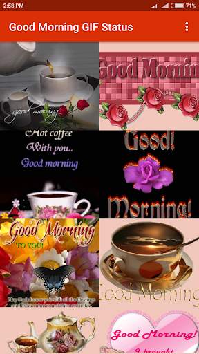 Good Morning GIF Status screenshot 1