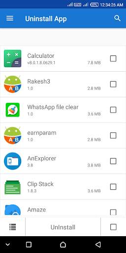 Uninstall app - One click app uninstaller screenshot 1