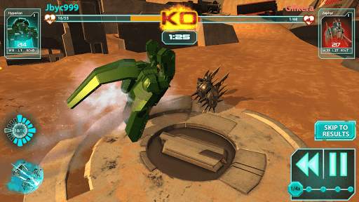 Super Cock Fighter - Robot Street Fighter screenshot 6