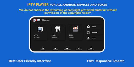 IPTV BLINK PLAYER 1 تصوير الشاشة