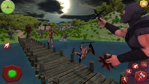Real Ninja Warrior: Samurai Fighting Games 3D screenshot 2