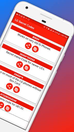 Secret Codes for Lg Mobiles 2021 screenshot 2