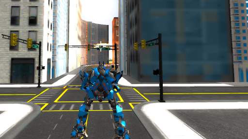 Robots Fighting In Street screenshot 2