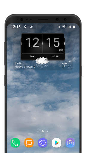 3D Flip Clock Theme Pack 03 screenshot 3