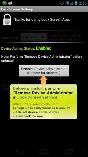 Lock Screen App screenshot 3