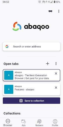 The Next Gen Browser - Get paid for your data screenshot 2