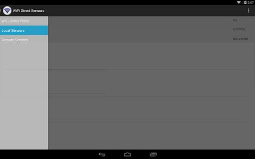 WiFi Direct Sensors screenshot 7