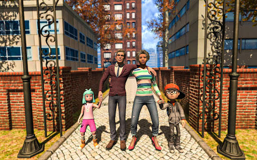 Virtual Dad Happy Family Simulator Mom Dad screenshot 3