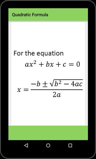 Algebra Formula Solve My Math For Kids screenshot 5