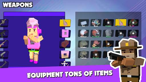 PIXEL ROYALE™ GUN 3D MOBILE UNKNOWN BATTLEGROUND screenshot 4
