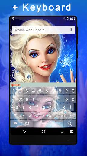 The Snow Queen Lock Screen screenshot 3