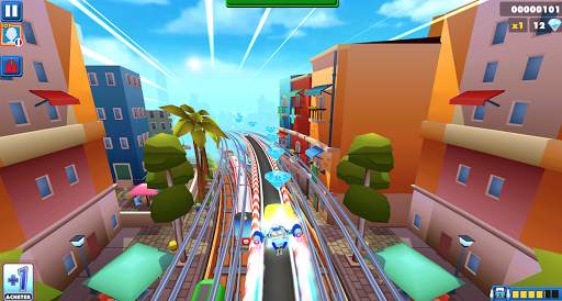 Sponge Neighbor subway runner dash скриншот 3