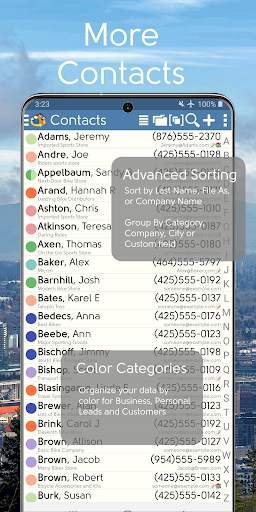 DejaOffice CRM with PC Sync screenshot 1