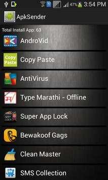 Apk Sender screenshot 1