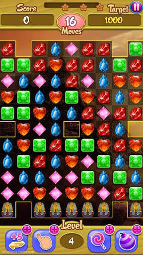 Diamond Crush Jewels - Egypt Secret Adventure screenshot 5