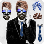 Man Hairstyle Photo Editor आइकन