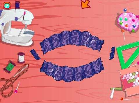 Games Girls Sewing dress screenshot 5