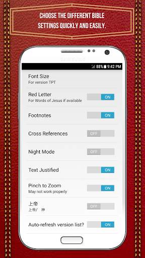Holy Bible NET, New English Translation (English) screenshot 12
