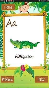 Animal Alphabets ABC Poem Kids 3 تصوير الشاشة