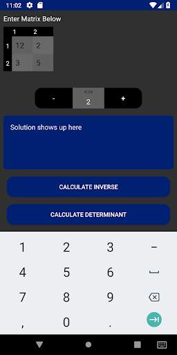 Inverse of Matrices screenshot 6