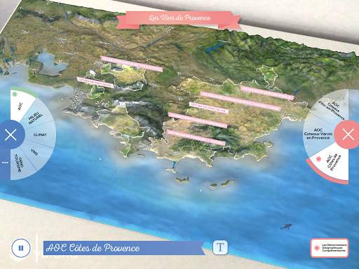 Provence Wines AR - augmented reality map screenshot 8