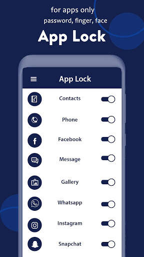 App Lock For Apps Only Password Finger Face screenshot 7