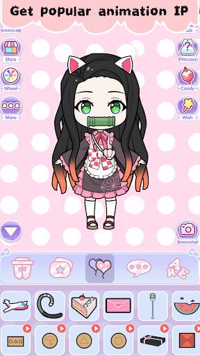 Vlinder Doll: Dress up games screenshot 2